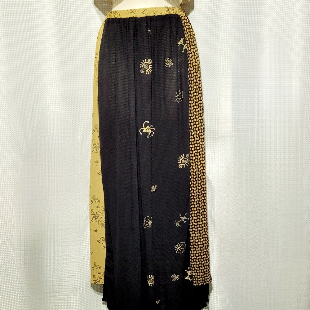 Vintage Donna Jessica Radiance Maxi Skirt (0) Made in U.S.A.